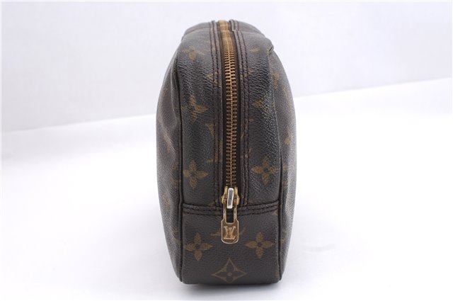 Auth Louis Vuitton Monogram Trousse Toilette 23 Clutch Hand Bag M47524 LV J3243