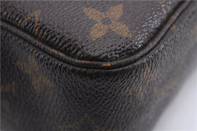 Auth Louis Vuitton Monogram Trousse Toilette 23 Clutch Hand Bag M47524 LV J3243