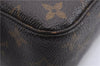 Auth Louis Vuitton Monogram Trousse Toilette 23 Clutch Hand Bag M47524 LV J3243