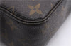 Auth Louis Vuitton Monogram Trousse Toilette 23 Clutch Hand Bag M47524 LV J3243