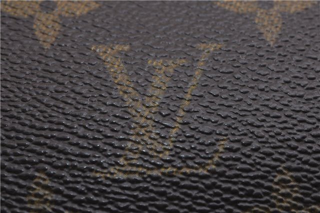 Auth Louis Vuitton Monogram Trousse Toilette 23 Clutch Hand Bag M47524 LV J3243