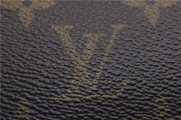 Auth Louis Vuitton Monogram Trousse Toilette 23 Clutch Hand Bag M47524 LV J3243