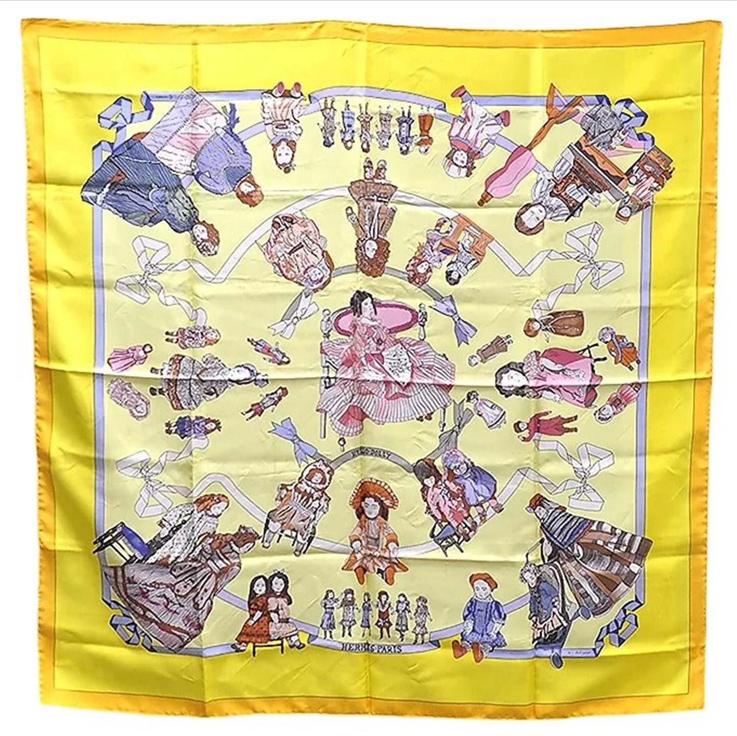 Authentic HERMES Carre 90 Scarf 