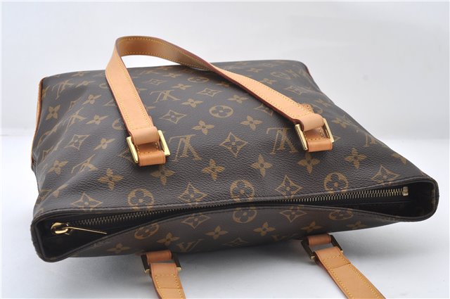 Authentic Louis Vuitton Monogram Cabas Piano Shoulder Tote Bag M51148 Box J3263