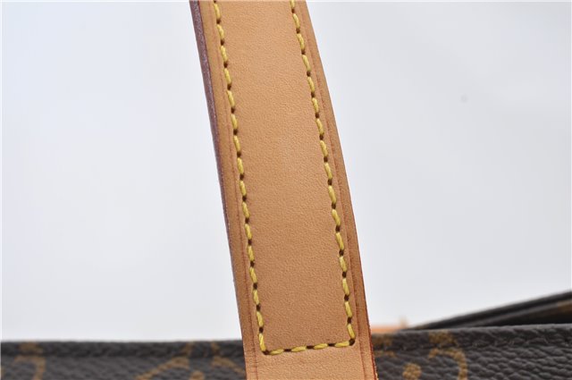 Authentic Louis Vuitton Monogram Cabas Piano Shoulder Tote Bag M51148 Box J3263