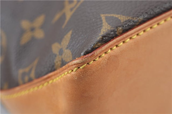 Authentic Louis Vuitton Monogram Cabas Piano Shoulder Tote Bag M51148 Box J3263