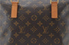 Authentic Louis Vuitton Monogram Cabas Piano Shoulder Tote Bag M51148 Box J3263