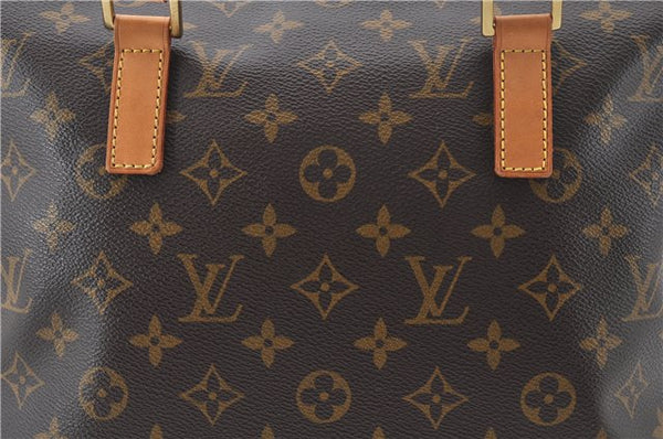 Authentic Louis Vuitton Monogram Cabas Piano Shoulder Tote Bag M51148 Box J3263