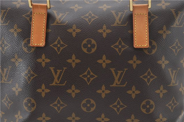 Authentic Louis Vuitton Monogram Cabas Piano Shoulder Tote Bag M51148 Box J3263
