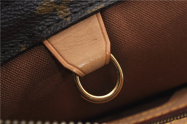 Authentic Louis Vuitton Monogram Cabas Piano Shoulder Tote Bag M51148 Box J3263