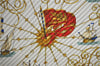 Authentic HERMES Pleats Scarf "VOILES DE LUMIERE" Silk White Box J3276