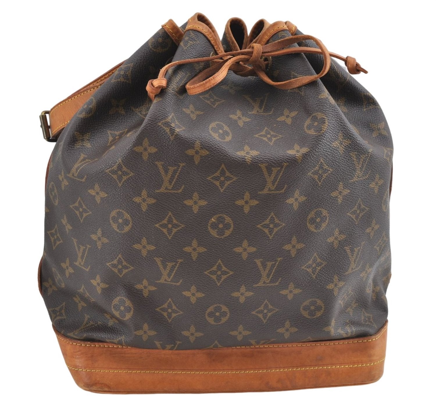 Authentic Louis Vuitton Monogram Noe Shoulder Bag M42224 LV J3284