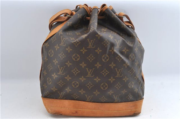 Authentic Louis Vuitton Monogram Noe Shoulder Bag M42224 LV J3284