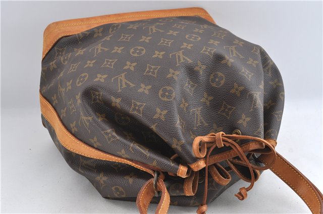 Authentic Louis Vuitton Monogram Noe Shoulder Bag M42224 LV J3284
