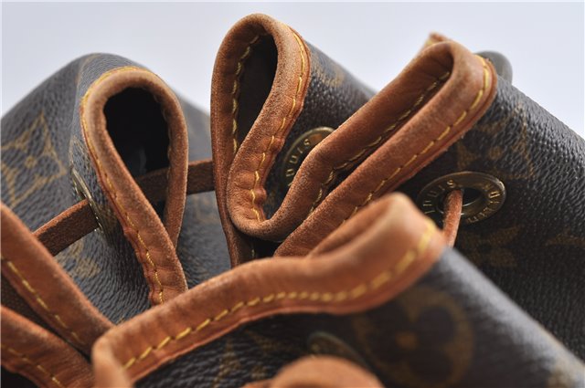 Authentic Louis Vuitton Monogram Noe Shoulder Bag M42224 LV J3284