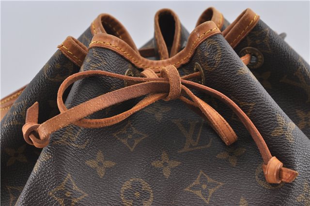 Authentic Louis Vuitton Monogram Noe Shoulder Bag M42224 LV J3284