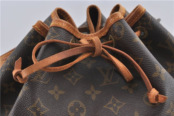 Authentic Louis Vuitton Monogram Noe Shoulder Bag M42224 LV J3284