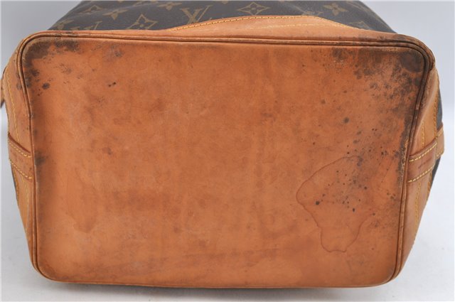 Authentic Louis Vuitton Monogram Noe Shoulder Bag M42224 LV J3284