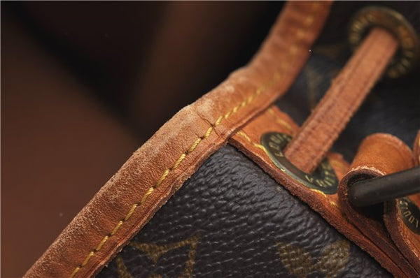 Authentic Louis Vuitton Monogram Noe Shoulder Bag M42224 LV J3284