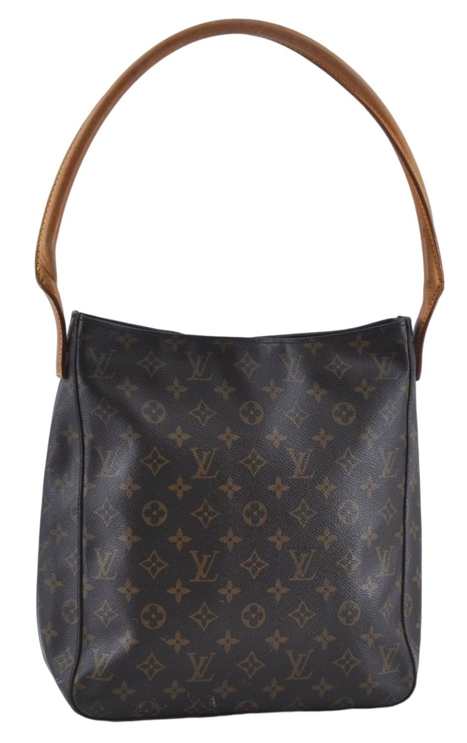 Authentic Louis Vuitton Monogram Looping GM Shoulder Bag M51145 LV J3286