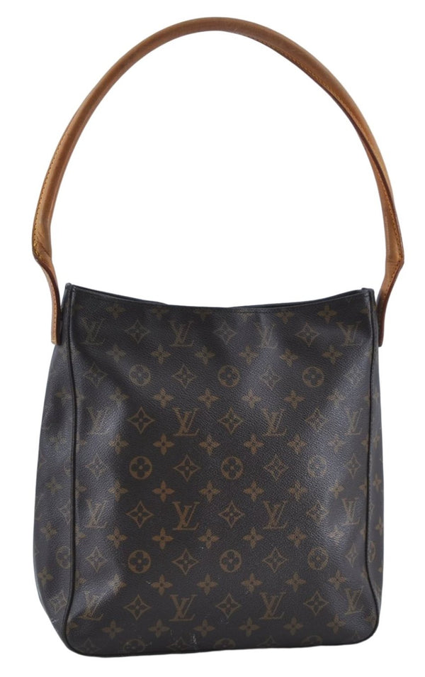 Authentic Louis Vuitton Monogram Looping GM Shoulder Bag M51145 LV J3286