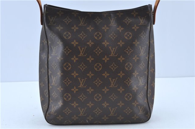 Authentic Louis Vuitton Monogram Looping GM Shoulder Bag M51145 LV J3286