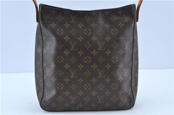 Authentic Louis Vuitton Monogram Looping GM Shoulder Bag M51145 LV J3286