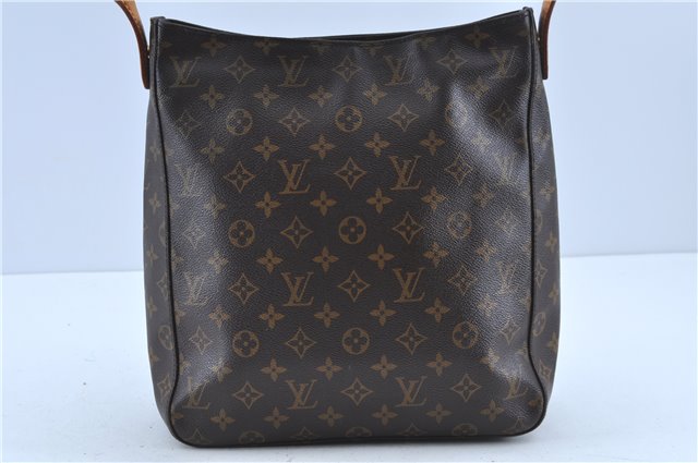 Authentic Louis Vuitton Monogram Looping GM Shoulder Bag M51145 LV J3286