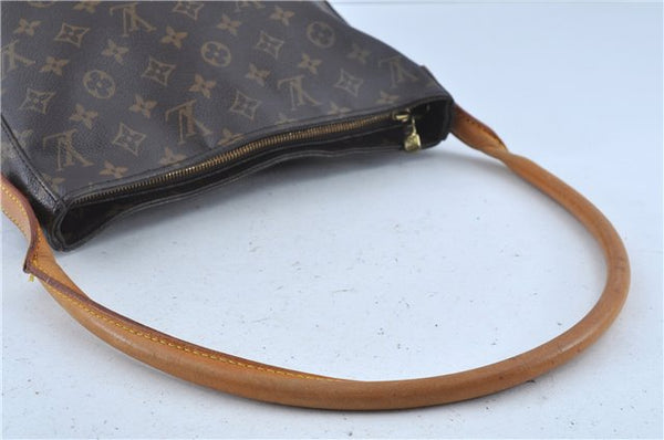 Authentic Louis Vuitton Monogram Looping GM Shoulder Bag M51145 LV J3286