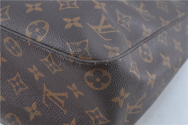 Authentic Louis Vuitton Monogram Looping GM Shoulder Bag M51145 LV J3286