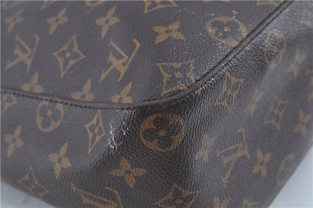 Authentic Louis Vuitton Monogram Looping GM Shoulder Bag M51145 LV J3286