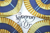 Authentic HERMES Carre 90 Scarf "Eperon d'or" Silk Navy Blue J3324