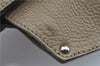 Authentic Salvatore Ferragamo Gancini Leather 2Way Hand Bag Beige Box SF J3394