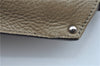 Authentic Salvatore Ferragamo Gancini Leather 2Way Hand Bag Beige Box SF J3394