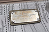 Authentic Salvatore Ferragamo Gancini Leather 2Way Hand Bag Beige Box SF J3394