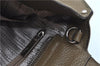 Authentic Salvatore Ferragamo Gancini Leather 2Way Hand Bag Beige Box SF J3394