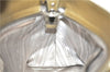 Authentic Salvatore Ferragamo Gancini Leather 2Way Hand Bag Beige Box SF J3394