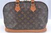 Authentic Louis Vuitton Monogram Alma Hand Bag Purse M51130 LV J3448