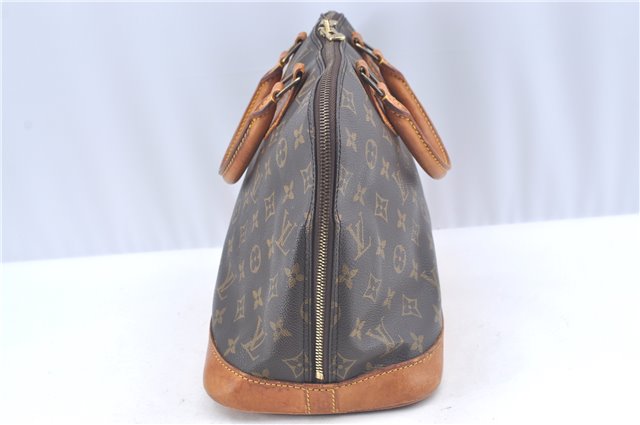 Authentic Louis Vuitton Monogram Alma Hand Bag Purse M51130 LV J3448