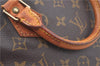 Authentic Louis Vuitton Monogram Alma Hand Bag Purse M51130 LV J3448