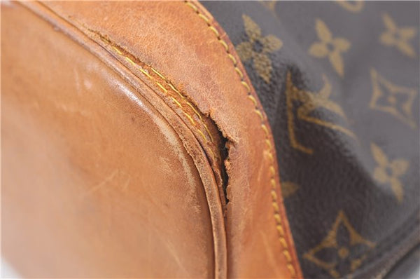 Authentic Louis Vuitton Monogram Alma Hand Bag Purse M51130 LV J3448