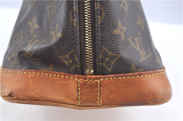 Authentic Louis Vuitton Monogram Alma Hand Bag Purse M51130 LV J3448