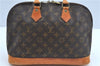 Authentic Louis Vuitton Monogram Alma Hand Bag Purse M51130 LV J3460