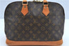 Authentic Louis Vuitton Monogram Alma Hand Bag Purse M51130 LV J3460