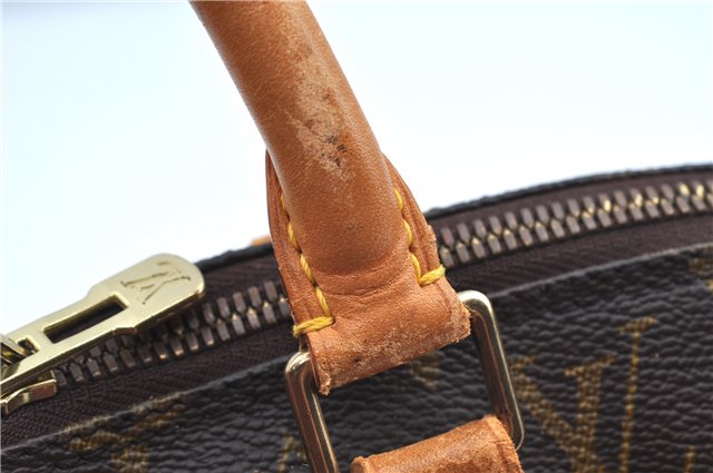 Authentic Louis Vuitton Monogram Alma Hand Bag Purse M51130 LV J3460