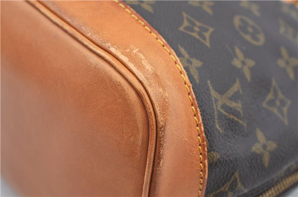 Authentic Louis Vuitton Monogram Alma Hand Bag Purse M51130 LV J3460