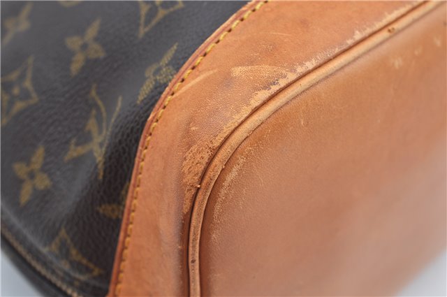 Authentic Louis Vuitton Monogram Alma Hand Bag Purse M51130 LV J3460