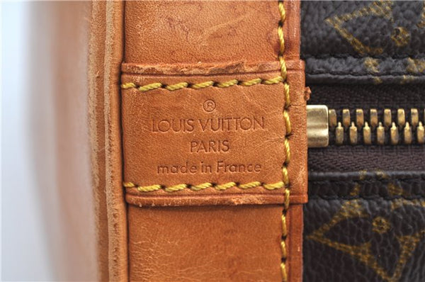 Authentic Louis Vuitton Monogram Alma Hand Bag Purse M51130 LV J3460