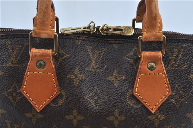 Authentic Louis Vuitton Monogram Alma Hand Bag Purse M51130 LV J3460