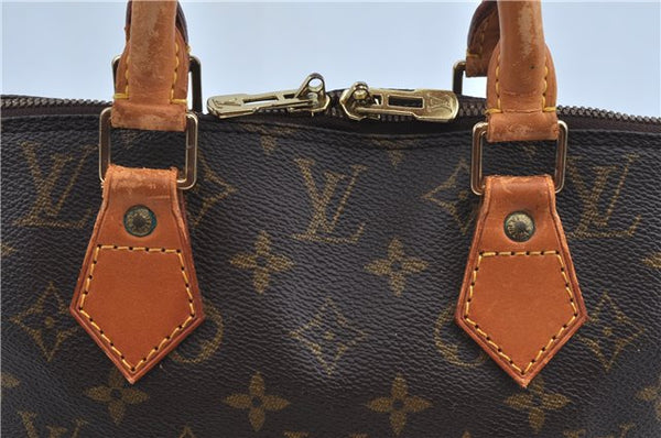 Authentic Louis Vuitton Monogram Alma Hand Bag Purse M51130 LV J3460